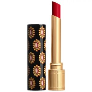Diane Amber Gucci Care & Shine Lipstick Brand New In Box Full Size Red Amber